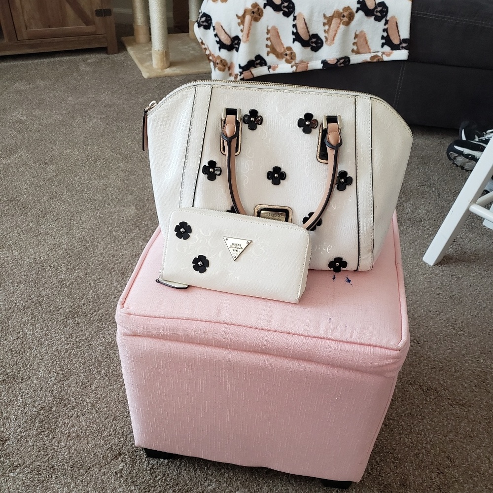 Guess Satchel & Wallet